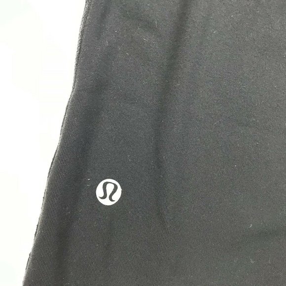 Lululemon Solid Black Cropped‎ Pants Stretch - Picture 5 of 6
